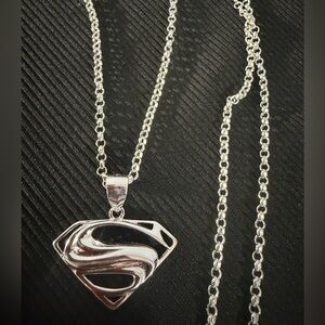 Necklace superman 22” long